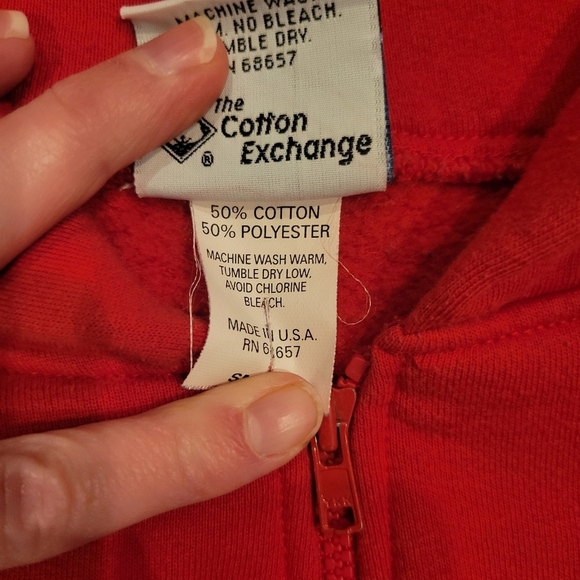 UW-Madison Bucky Women's Full Zip Hooded Sweatshirt Size Small - Picture 5 of 7